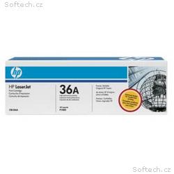 HP 36A Black LJ Toner Cart, CB436A (2,000 pages)