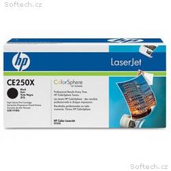 HP 504X Black LJ Toner Cart, CE250X (10,500 pages)