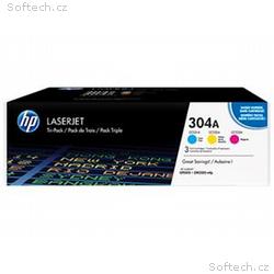 HP toner 304A, CMY, 3x2800 stran, 3-pack