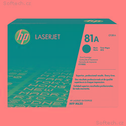 HP toner 81A, Black, 10 500 stran