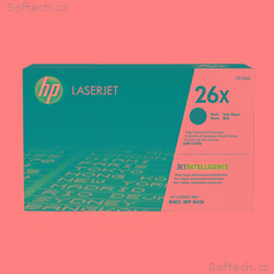 HP 26X tisková kazeta černá velká, CF226X
