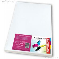 Fotopapír lesklý bílý kompatibilní s A3, 170g, m2 
