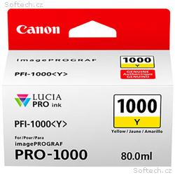 Canon PFI-1000 Y, žlutý