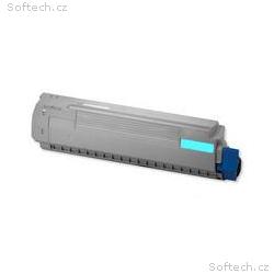 Cyan toner do C831, 841 (10 000 stránek)