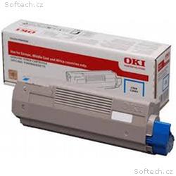 OKI toner azurový C532, C542, MC563, MC573 (1500 s