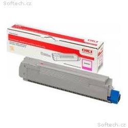 OKI toner purpur C532, C542, MC563, MC573 (6 000 s