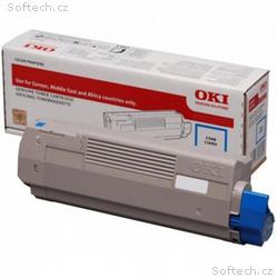 OKI toner azurový do C612 (6 000 stran)