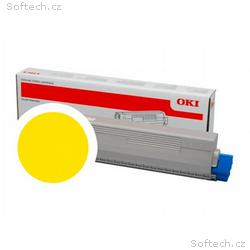 OKI žlutý toner do C824, C834, C844 (5 000 stran)