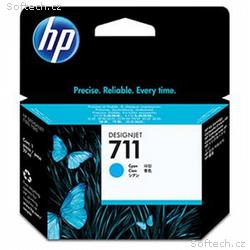 HP no 711 - azurová inkoustová kazeta, CZ130A