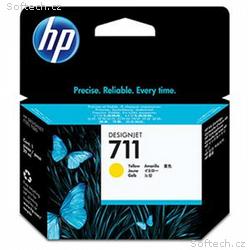 HP no 711 - žlutá inkoustová kazeta, CZ132A