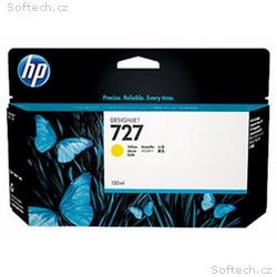 HP no 727 - žlutá inkoustová kazeta velká, B3P21A