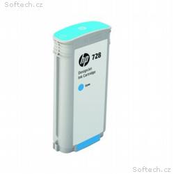 HP Ink Cartridge 728, Cyan, 130 ml