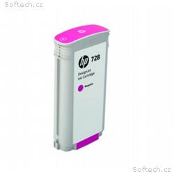 HP Ink Cartridge 728, Magenta, 130 ml