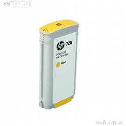 HP Ink Cartridge 728, Yellow, 130 ml