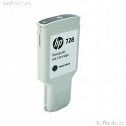HP Ink Cartridge 728, Matte Black, 300 ml