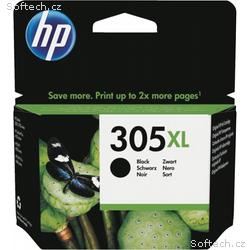 HP 305XL černa inkoustová  kazeta, 3YM62AE