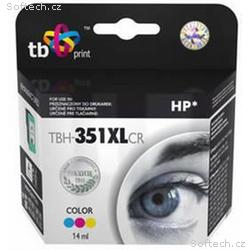 Ink. kazeta TB komp.s HP 351XL Color ref.,CB338EE