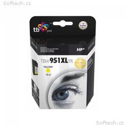 Ink. kazeta TB komp. s HP CN048AE Ye, ref.