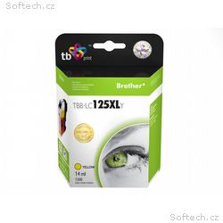 Ink.kazet kompatibilni s Brother LC125XLY 100% new