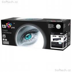 Toner TB kompatibilní s HP CC531A, 100% new, Cy