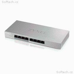 Zyxel GS1200-8HP, 8-port Desktop Gigabit Web Smart