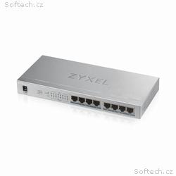 Zyxel GS1008-HP, 8 Port Gigabit PoE+ unmanaged des
