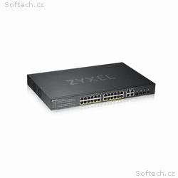 ZyXEL 24xGb 4xRJ, SFP POE 802.3at sw.GS1920-24HPV2