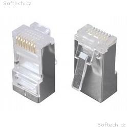 Konektor RJ45 CAT5E STP 8p8c stíněný, Konektor RJ4