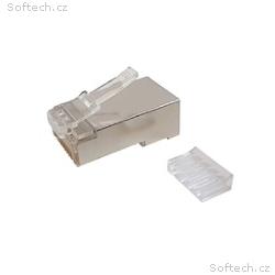 Konektor RJ45 CAT6 STP stíněný pro licnu, 100ks