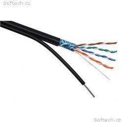Instalační kabel Solarix CAT5E FTP PE Fca samonosn