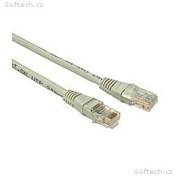 SOLARIX patch kabel CAT5E UTP PVC 0,5m šedý non-sn