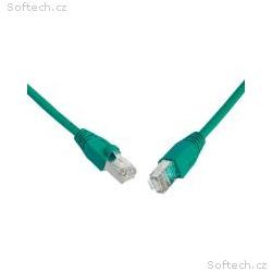 SOLARIX patch kabel CAT5E UTP PVC 2m zelený snag-p
