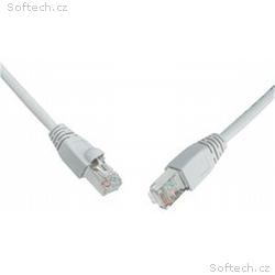 SOLARIX patch kabel CAT6 UTP PVC 0,5m šedý