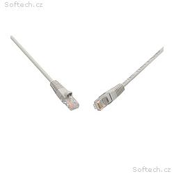 SOLARIX patch kabel CAT6 UTP PVC 3m šedý snag-proo