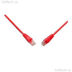 SOLARIX patch kabel CAT6 UTP PVC 3m červený