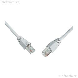 SOLARIX patch kabel CAT5E SFTP PVC 15m šedý snag p