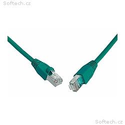SOLARIX patch kabel CAT5E SFTP PVC 0,5m zelený sna