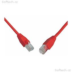 SOLARIX patch kabel CAT5E SFTP PVC 20m červený