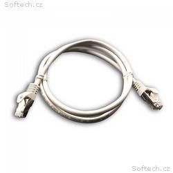 DATACOM Patch cord S, FTP CAT6A 1m šedý