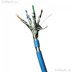 DATACOM F, FTP drát CAT6A Eca LSOH 100m, modrý
