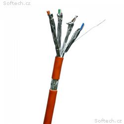 DATACOM S, FTP drát CAT7 LSOH 500m cívka oranžový