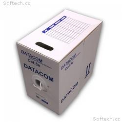 DATACOM FTP drát CAT5E PVC, Eca 305m box bílý