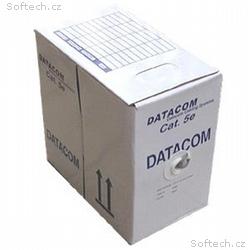 DATACOM UTP flex, Cat5e LSOH,šedý,305m, lanko