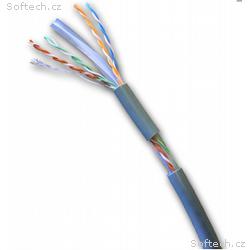 DATACOM UTP flex, Cat6 PVC,šedý,305m, lanko