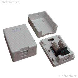 DATACOM UTP 1xRJ45 zásuvka CAT6 na omítku (protipr