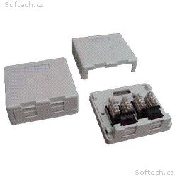 DATACOM UTP 2xRJ45 zásuvka CAT6 na omítku (protipr