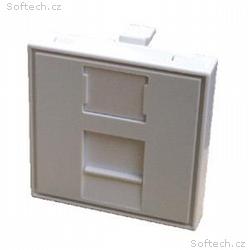 DATACOM Modul 45x45mm do parapetní lišty s clonkou