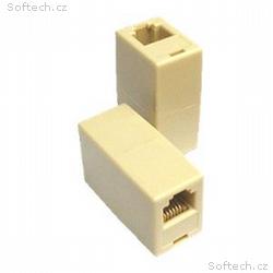 DATACOM Spojka UTP CAT3 2xRJ12 (6p6c)