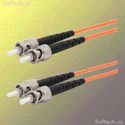 Optický patchkabel duplex ST-ST, 50, 125 um MM, 3m