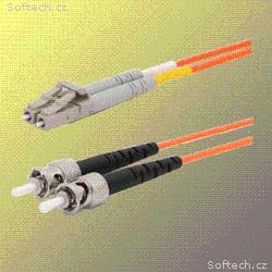 Optický patchkabel duplex LC-ST, 50, 125um MM, 1m,
